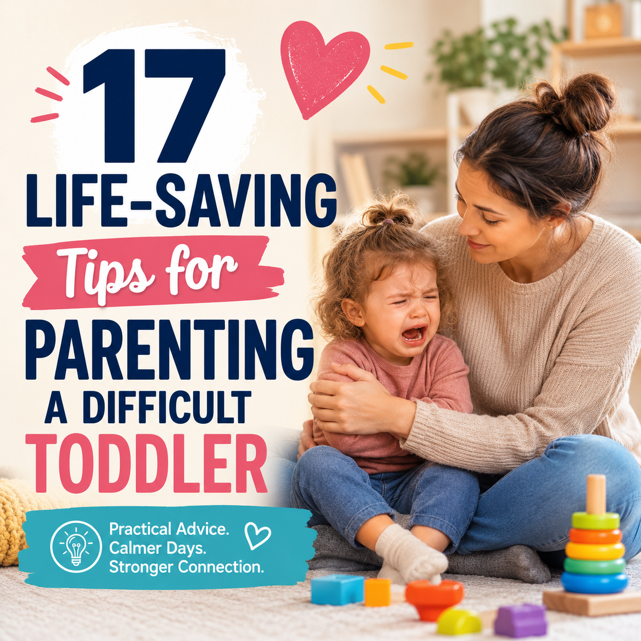 17 Life-Saving Tips for Parenting a Difficult Toddler